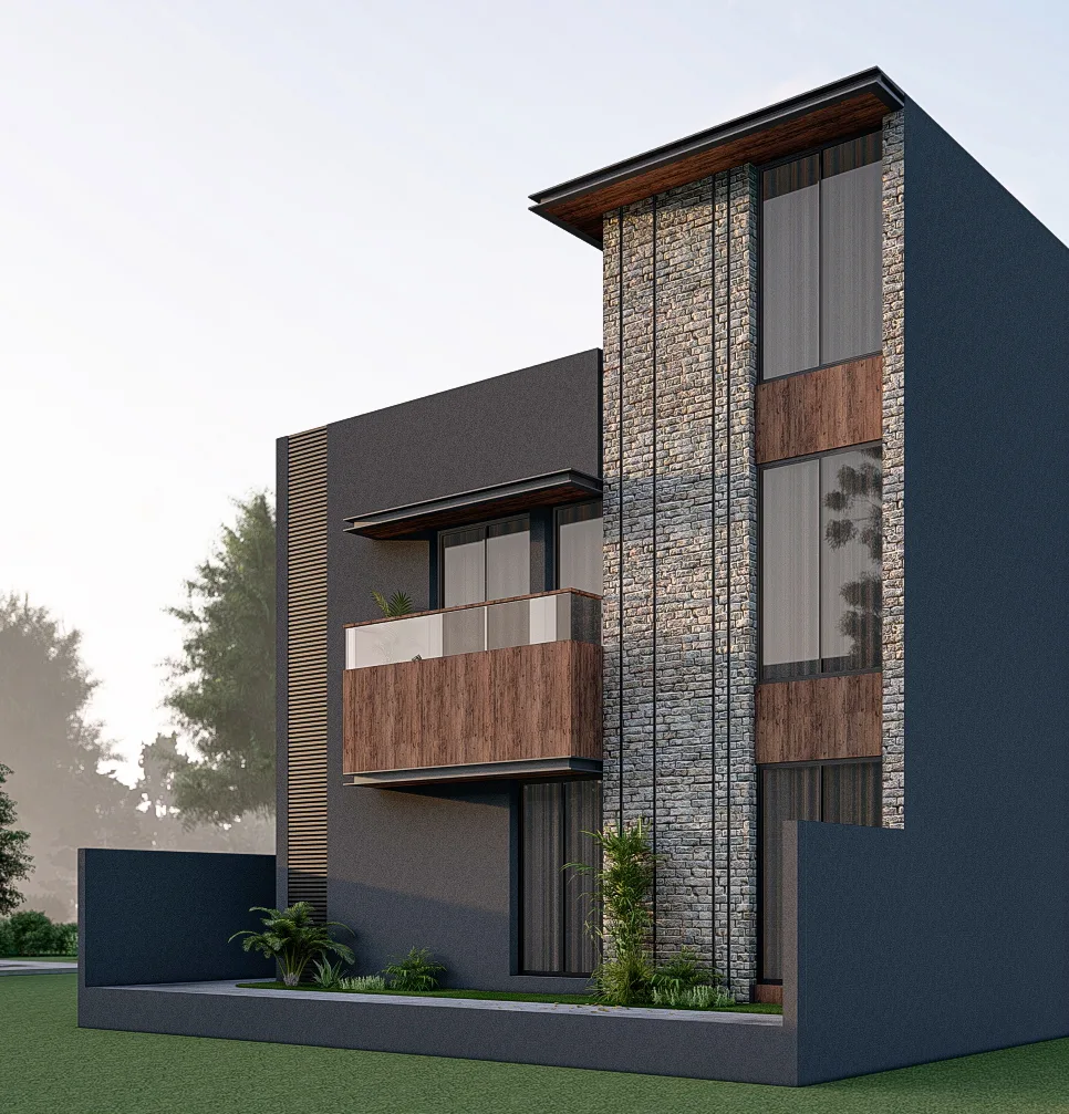 Back elevation