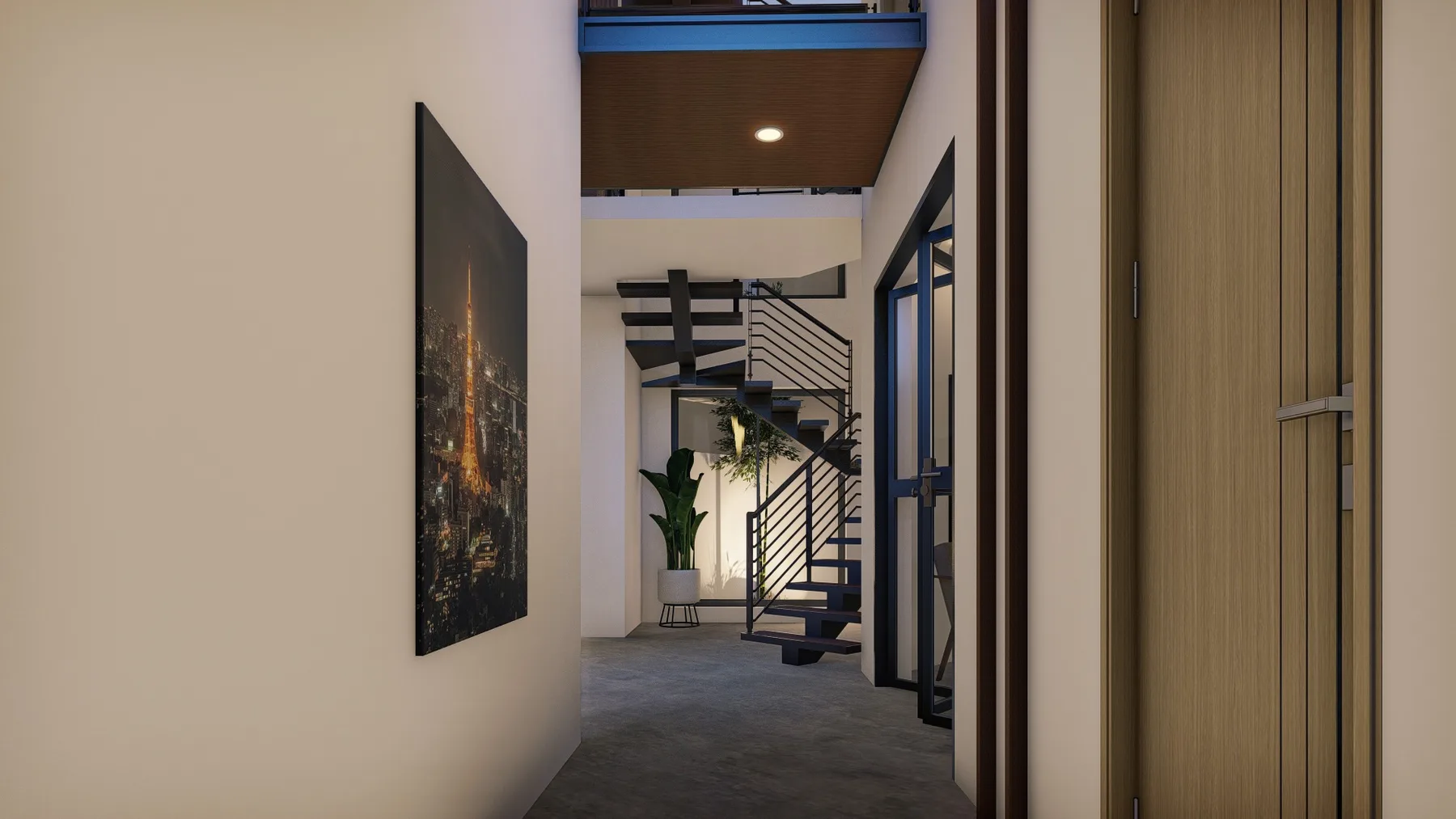 Wood partition